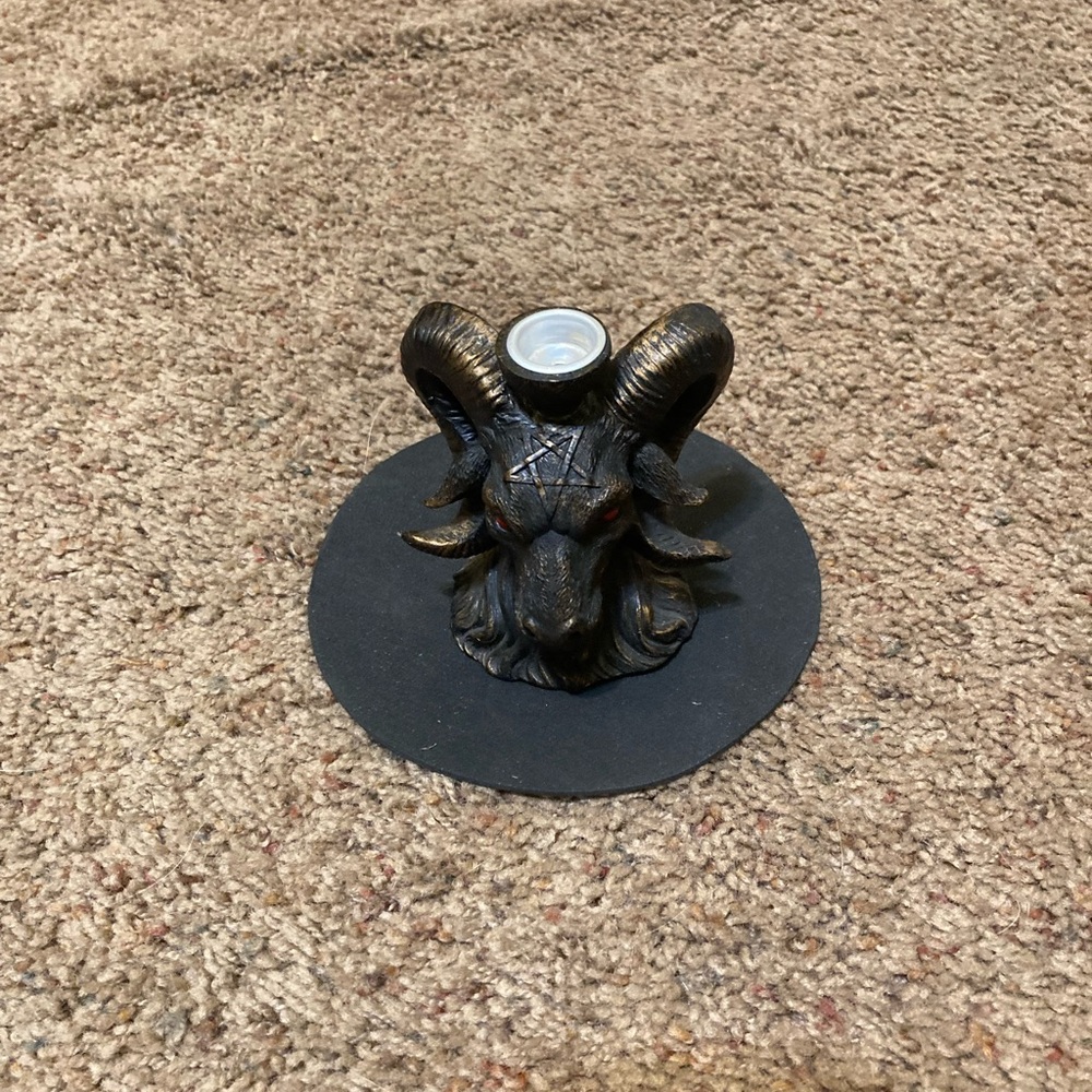 Spencer's Black Ram Head incense burner - Picture 3 of 7